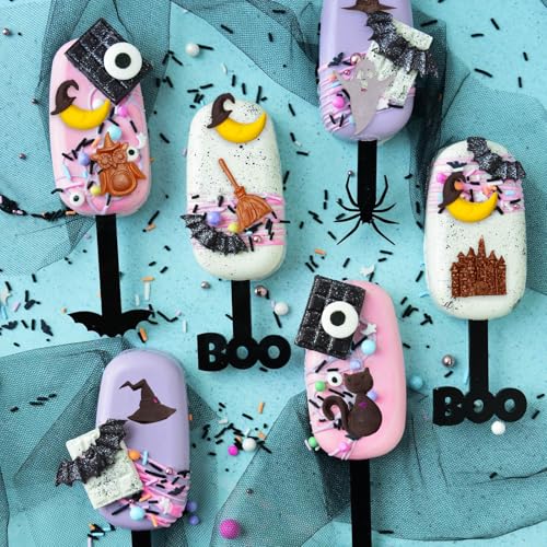 Halloween Silicone Fondant Mold for Cake Decorations and Candy Making