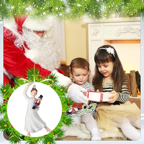 Christmas Nutcracker Ballet Ornament - Holiday Dance Decor for Tree & Gifts