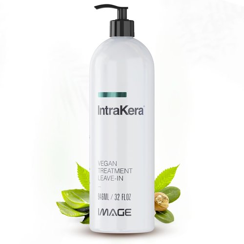 Image Intrakera Leave-In Conditioner - Frizz Control & Detangler for All Hair Types - 32 Fl Oz