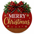 Merry Christmas Sign for Wreath - Outdoor Front Door Decoration - Variation of THIS Listing