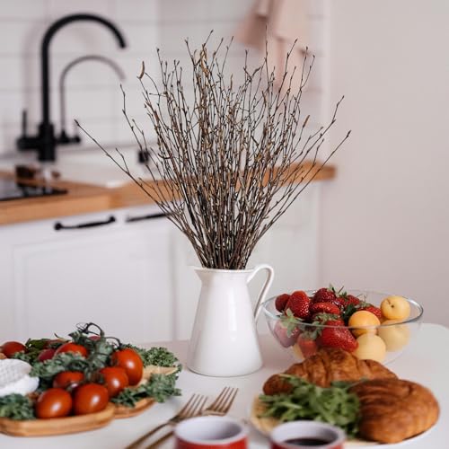 100Pcs 17 Inch Natural Birch Branches for Rustic Decor Wreath Making Crafts & DIY