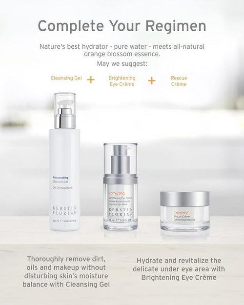 Kerstin Florian Rescue Creme - Hydrating Face Moisturizer for Dry Skin | Boost Collagen & Reduce Wrinkles | 1.7 fl oz
