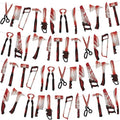 Halloween Bloody Banner Decorations - Knives, Scissors, Hammer, Garland