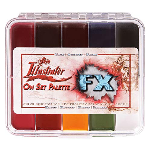FX Makeup Palette for Special Effects and Touch-Ups - Skin Illustrator On Set