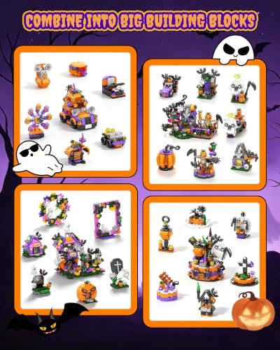 Halloween Advent Calendar 2026 - 31-Day Building Blocks for Kids & Families