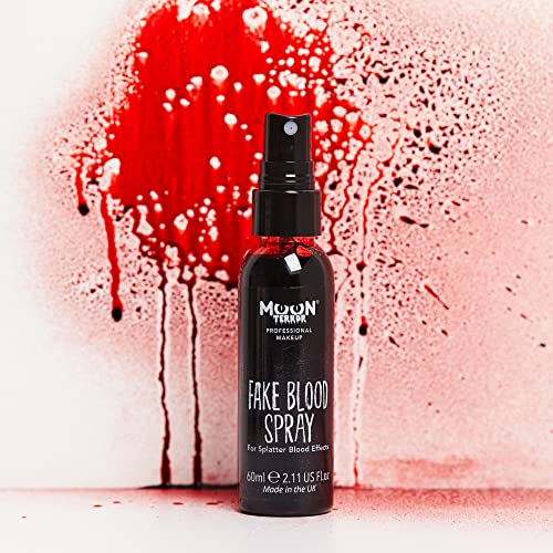 Fake Blood Spray 2.11 oz for Halloween Zombie Vampire Special Effects Makeup