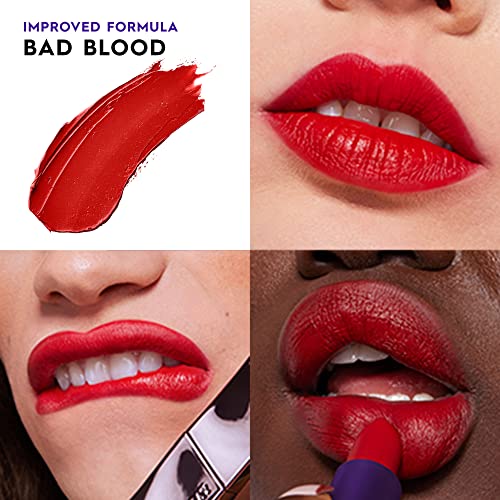 Urban Decay Vice Hydrating Lipstick - Bad Blood Deep Red Matte, 0.11 Oz
