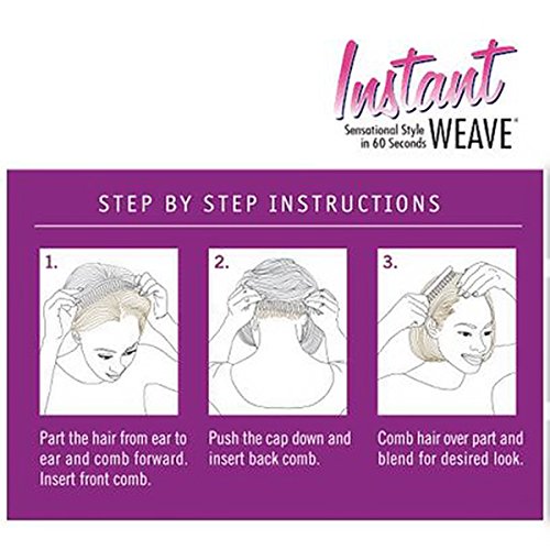 Sensationnel Instant Fashion Wig - Ifw Gigi Synthetic Quick On The Go Styling Comfort Pre Made Styled (1B OFFBLACK)
