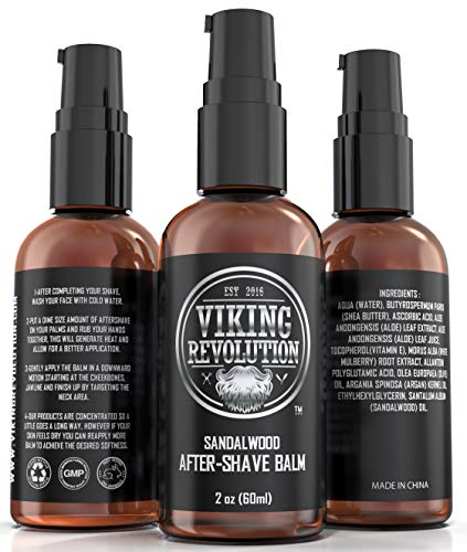 Luxury After-Shave Balm - 2 Fl Oz - Soothes Irritation & Razor Burn, Hydrates Skin