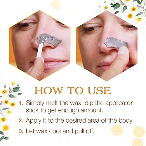 Wax Applicator Sticks for Hair Removal - Wooden Disposable Spatulas, 1 Pack