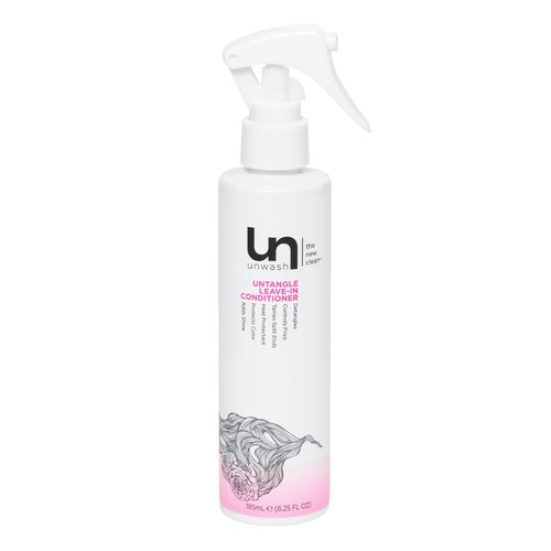 Unwash Untangle Leave-In Conditioner Spray - Vegan Frizz Control & Heat Protection - 6.25 fl oz