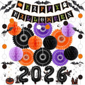 Halloween Party Decorations Set for Trick-or-Treat Indoor Outdoor Decor 39PCS