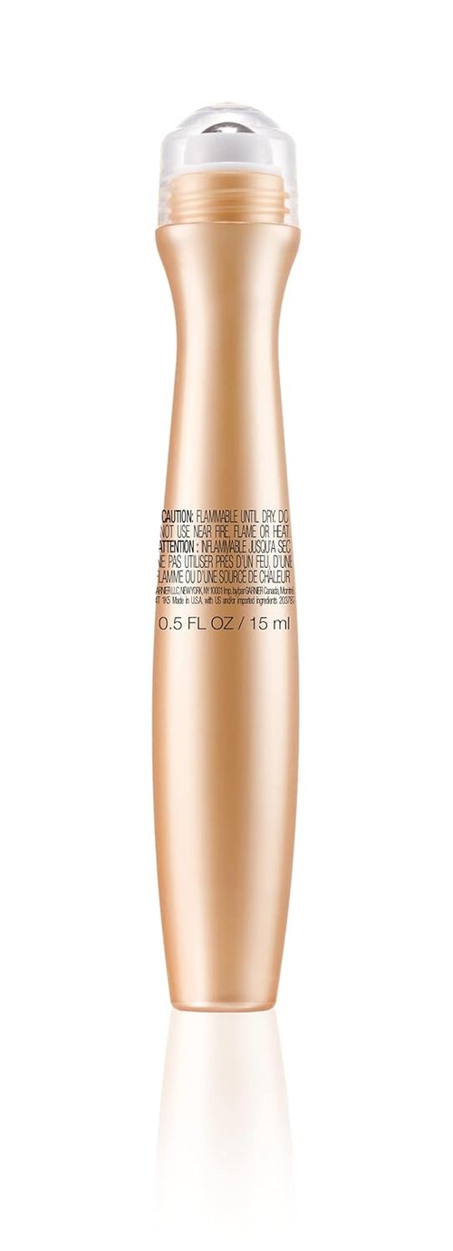 Garnier SkinActive Clearly Brighter Eye Roller - Anti-Dark Circle Treatment, Sheer Tint Light/Medium, 0.5 Fl Oz