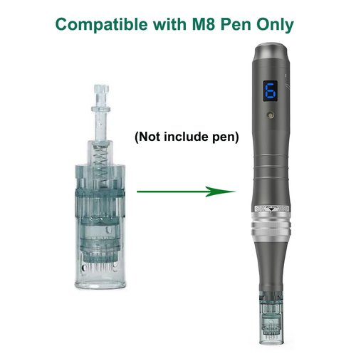 Microneedling Pen Cartridges For Dr Pen Microneedle Machine M8 (10 PCS, 36pin) US-36-J1036