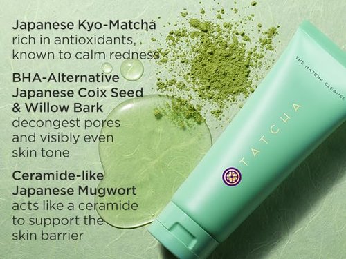 The Matcha Cleanse | Daily Clarifying Gel Cleanser, Decongests Pores and Balances Oil For Primed, Shine Free Skin | 5 oz