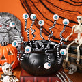 Halloween Eyeball Picks 10 Pcs - 15 Inch Faux Floral Branches for Horror Decorations