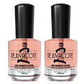 Duri Rejuvacote 2 Nail Growth Base and Top Coat, Balanced Repair - Nail Hardener for peeling, thin, or fragile nails (Pack of 2)
