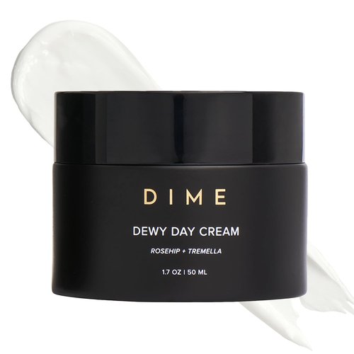 DIME Beauty Dewy Day Cream - Hydrating Anti-Aging Face Moisturizer with Rosehip Oil | 1.7 oz / 50 ml