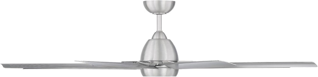 WAC Lighting Mocha XL Smart Ceiling Fan - 8 Blades in Brushed Nickel Finish