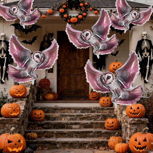 2Pcs Magical Owl Balloons - 40 Inch Halloween & Birthday Party Decorations