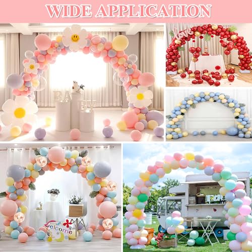Adjustable Balloon Arch Kit with Pump, 9ft Tall & 10ft Wide Wedding & Party Decor