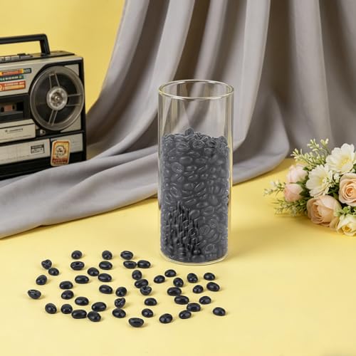 Artificial Coffee Beans Decor Bulk Set - 1428pcs, 500g, Realistic PVC Mini Beans for Home & Shop Display