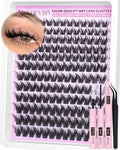 Wet Look Manga Lash Clusters Kit - Fish Tail Style, G-Fish Tail Variation