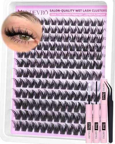 Wet Look Manga Lash Clusters Kit - Fish Tail Style, G-Fish Tail Variation