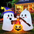 6FT Ghosts Halloween Inflatable Decorations with LED for Outdoor Spooky Decor - Variation of THIS listing