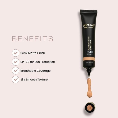 Armaf Beauté Parfaite Fix - Tinted Sunscreen with SPF 30 for Sun Protection | 30 ml/1 fl. oz, Fair