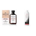 WELLA ColorCharm Permanent Liquid Toners - Neutralize Brass, Paraben-Free, Vegan | T30 Sheer Golden Blonde + 10 Vol Cream Developer Bundle