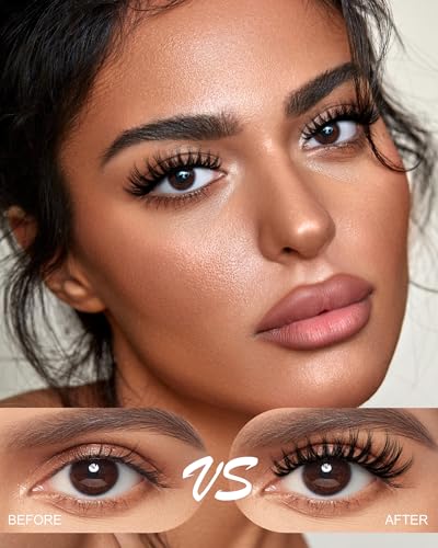 Flora Lash Clusters Kit Short - Wispy 8-14mm False Eyelash Extension DIY Set