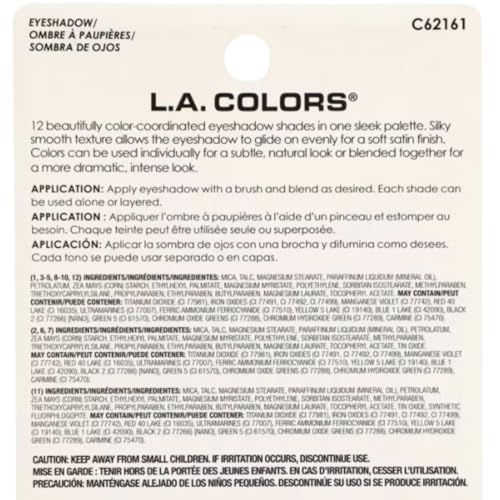 12-Color Eyeshadow Palette - Supernatural, Silky Smooth & Blendable