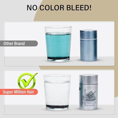 Super Million Hair SMH Hair Fibers MADE IN JAPAN – Instantly Conceals Thinning Hair –Long-Lasting – Sweat, Water & Wind Resistant – Hair Loss Solutions For Men & Women (Medium Brown, 15g)
