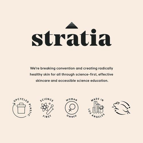Stratia Rewind Firming & Hydrating Serum with Hyaluronic Acid & Niacinamide - Moisturizes & Evens Skin Tone with DMAE for Smooth, Plump Skin, 1.3 Fl Oz