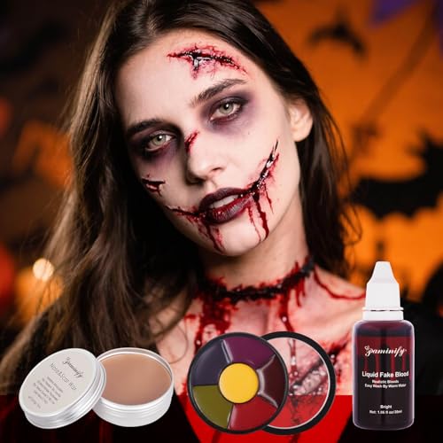 Bruise Wheel Makeup Kit for Special Effects Halloween SFX Fake Injury