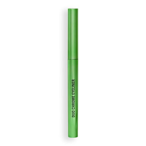 Revolution Beauty London Metallic Duochrome Eyeliner - Smudge-Proof, Waterproof, Vegan | Deep Space Blue