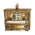 Upright Piano Christmas Ornament Glass Handcrafted Holiday Decoration