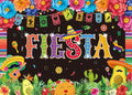 Mexican Fiesta Banner Backdrop 10x8FT - Party Decorations Background