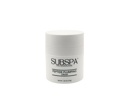 MD Peptide Plumping Cream - Anti-Aging Moisturizer with Peptides & Hyaluronic Acid - Hydrates & Firms - 1.66 oz