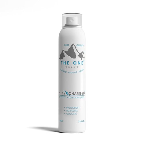 THE ONE Ionized Alkaline Water - Pure Hydration Mist | Refreshing Alkaline pH for Face & Body