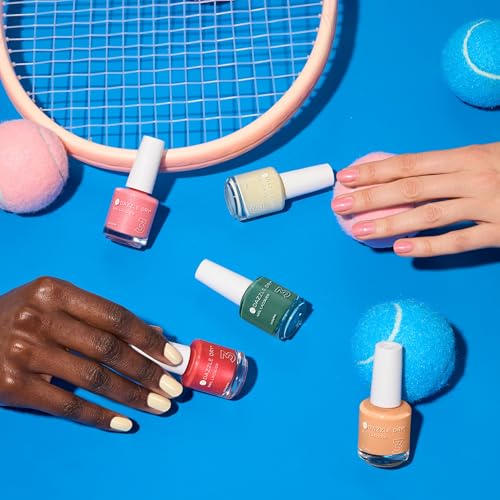 Dazzle Dry Poolside Pink Nail Lacquer - Quick-Drying Long-Lasting Polish