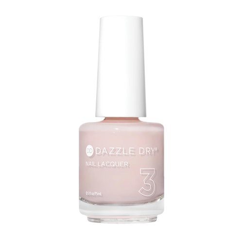 Dazzle Dry Nail Lacquer (Step 3) - Strawberry Macaron - A semi-sheer pale strawberry with lavender undertones. (0.5 fl oz)