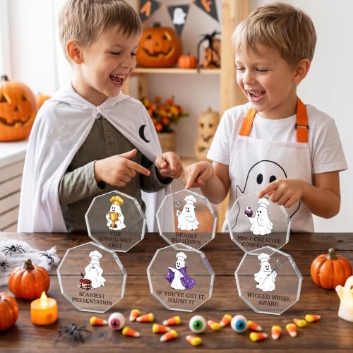 Halloween Ghost Trophy Award Plaque - Top Contest Winner Recognition