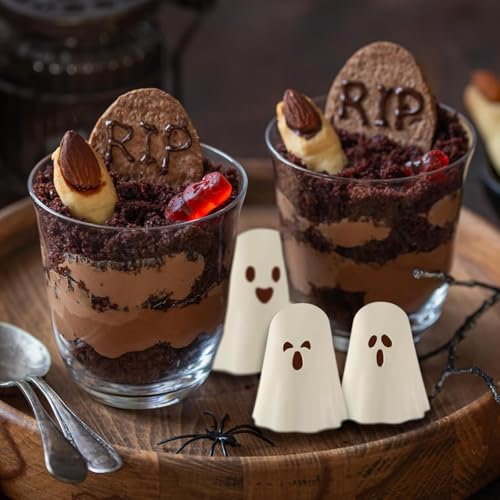 Ghost Silicone Mold for Chocolate Gummy Candy Pudding Ice Cubes Halloween Decoration - Variation of THIS listing