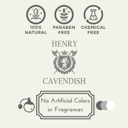 Henry Cavendish Sandalwood Shave Soap for Men & Women - Premium Quality, All Natural, moisturizing Shaving Puck made with Shea Butter & Coconut Oil for a Smooth Comfortable Shave. 4 Oz Puck Refill