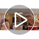 Reusable Party Drinking Straws with 16 Fun Curved Designs for Parties & Events