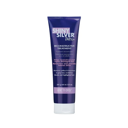 One 'n Only Shiny Silver Hair Mask - Deep Conditioning Treatment for Blonde & Gray Hair - Restores Shine & Repairs Damage (8.5 oz)