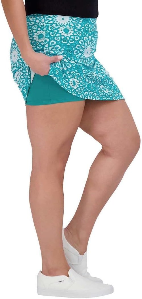 Colorado Tranquility Clothing Women Skort (Medium, Kaleidoscope Teal)