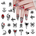 Halloween Nail Charms 3D Alloy Nail Art Decorations - Color7